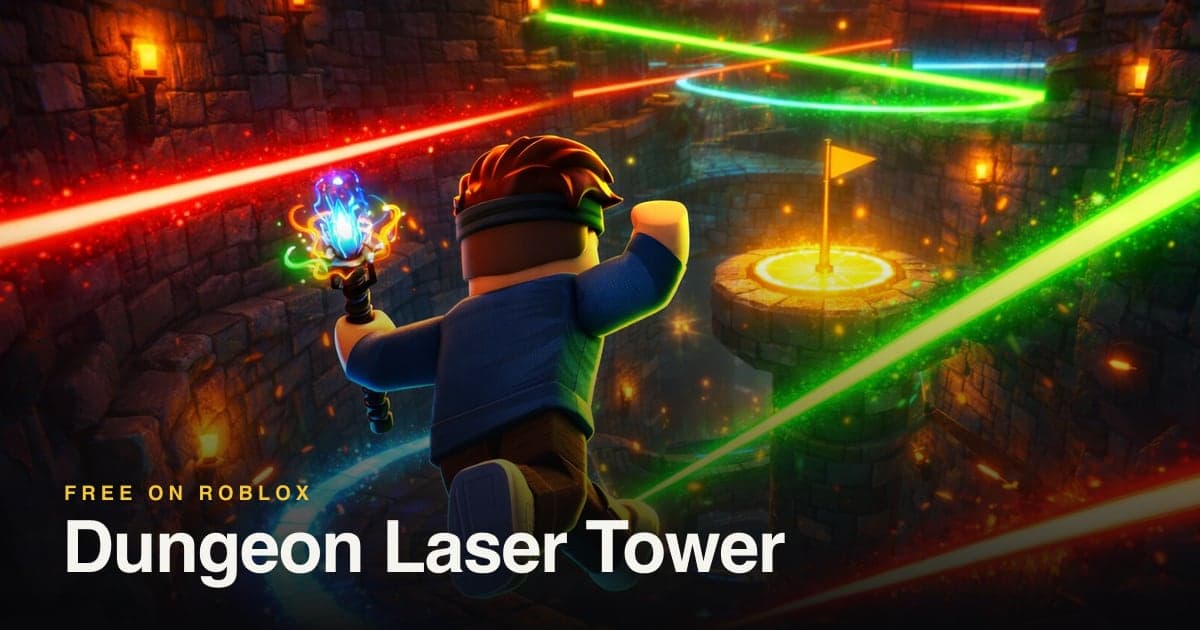 Dungeon Laser Tower Obby cover art